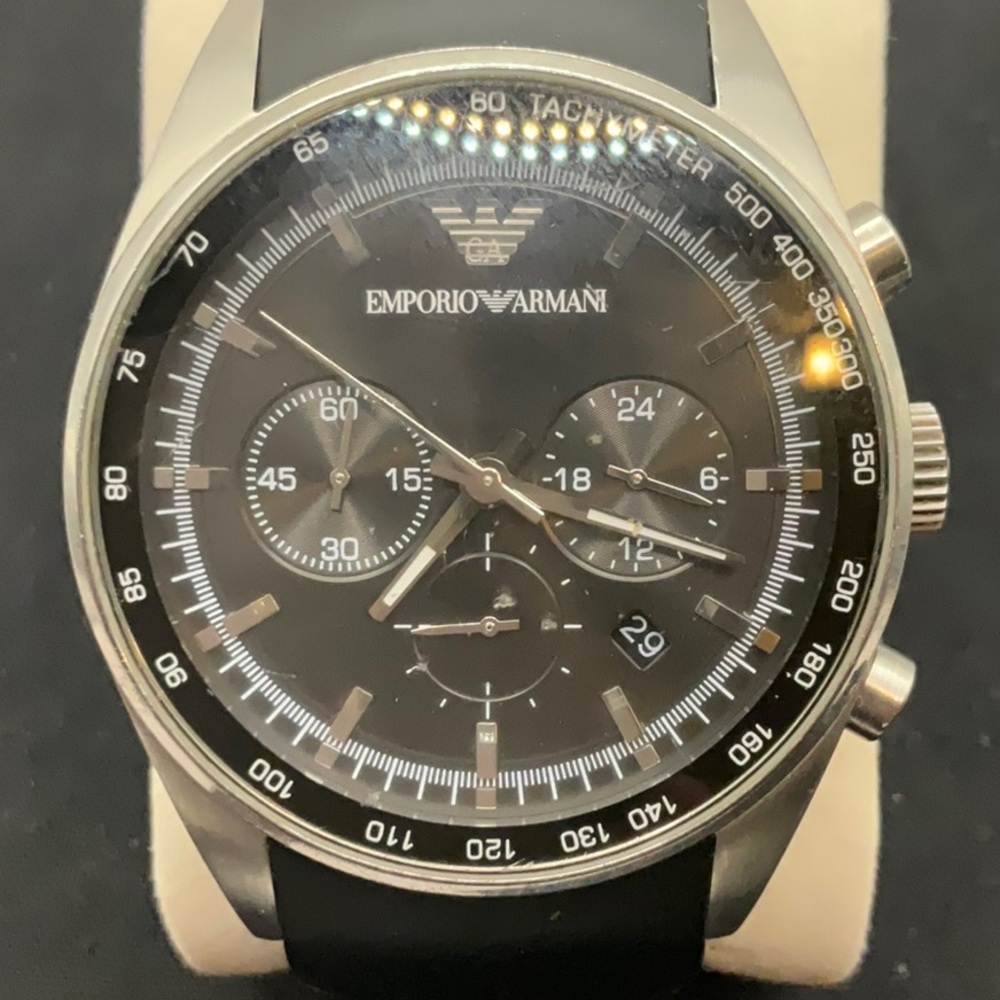 Emporio Armani Italy AR0527 Stainless Steel Wristwatch